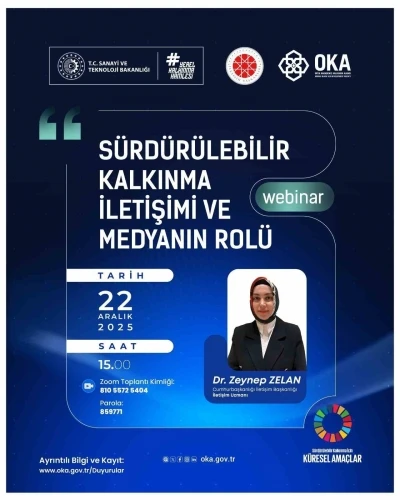 OKA&rsquo;dan &lsquo;S&uuml;rd&uuml;r&uuml;lebilir Kalkınma İletişimi ve Medyanın Rol&uuml;&rsquo; webinarı

