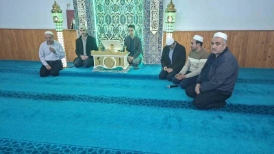 Okul saldırısında hayatını kaybeden &ouml;ğretmen ve &ouml;ğrenciler i&ccedil;in Hisarcık&rsquo;ta mevlit okutuldu
