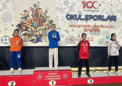 Okul sporları karate il se&ccedil;melerinde K&ouml;rfez Gen&ccedil;lerbirliği&rsquo;nden 6 madalya
