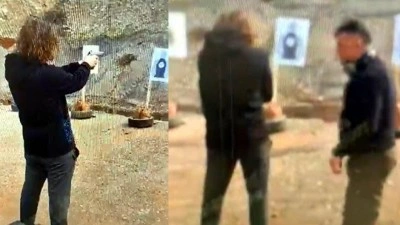Okula saldırmadan &ouml;nce poligonda atış yapmıştı: 1 polis g&ouml;revden uzaklaştırıldı!