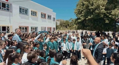 Okullarda Bodrum FK coşkusu yaşandı
