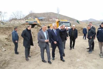 Oltu&rsquo;da yeni &ouml;ğretmenevinin temelleri a&ccedil;ılıyor
