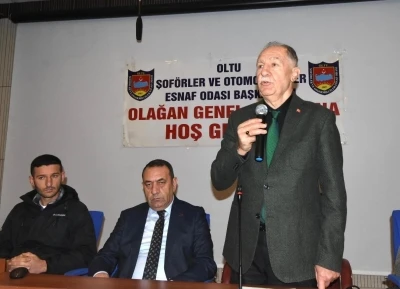 Oltu Şof&ouml;rler ve Otomobilciler Odası&rsquo;nda se&ccedil;im heyecanı

