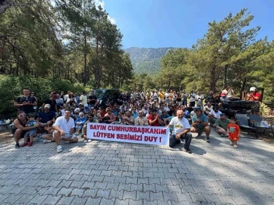 &Ouml;l&uuml;deniz&rsquo;de pilotlar u&ccedil;uşları durdurdu
