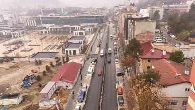 &Ouml;mer L&uuml;tf&uuml; &Ouml;zayta&ccedil; Caddesi yeniden trafiğe a&ccedil;ıldı
