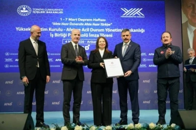 OM&Uuml; Kentsel Arama ve Kurtarma Ekibi akreditasyon sertifikasını aldı
