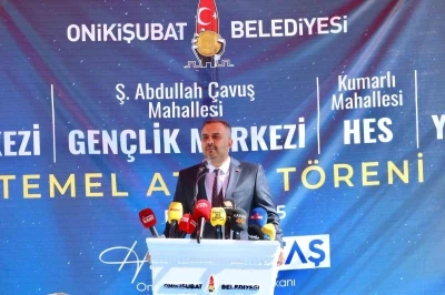 Onikişubat’ta bir günde 4 dev yatırımın temeli atıldı
