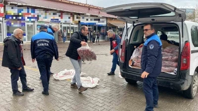 Ordu&rsquo;da 200 kilo ka&ccedil;ak ete el konuldu

