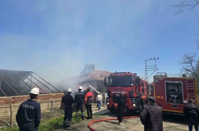 Ordu&rsquo;da 3 katlı binada yangın
