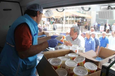 Ordu&rsquo;da 600 kişiye aşure ikram edildi
