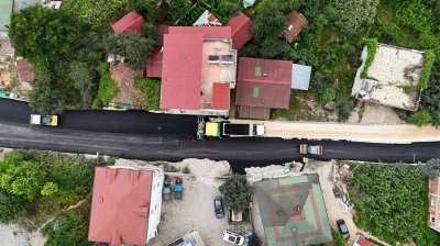 Ordu’da asfalt çalışmaları devam ediyor
