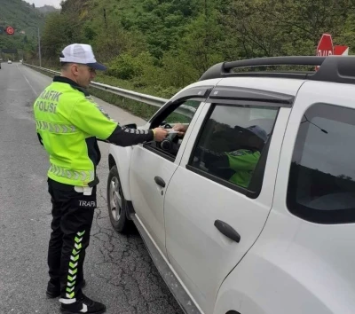 Ordu&rsquo;da bir haftada 13 binden fazla ara&ccedil; ve s&uuml;r&uuml;c&uuml;s&uuml; denetlendi
