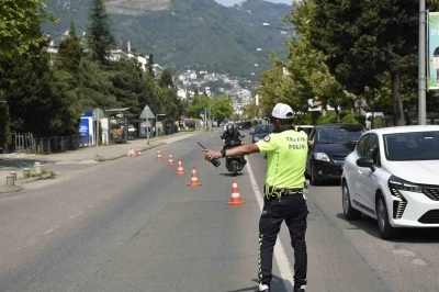 Ordu’da bir haftada 15 binden fazla araç ve sürücüsü denetlendi
