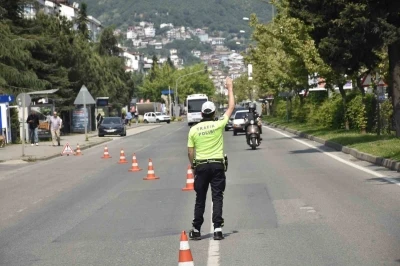 Ordu&rsquo;da bir haftada 18 bine yakın ara&ccedil; ve s&uuml;r&uuml;c&uuml;s&uuml; denetlendi
