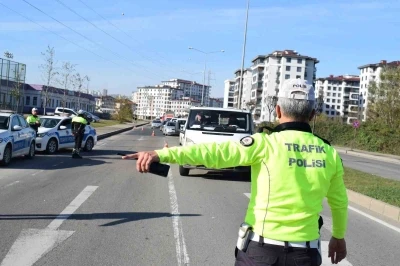 Ordu’da bir haftada 20 binden fazla araç ve sürücüsü denetlendi
