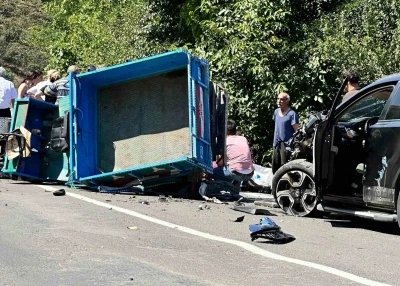 Ordu’da cip patpata çarptı: 2 yaralı
