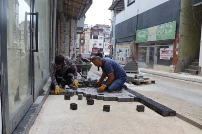 Ordu&rsquo;da g&uuml;venli kaldırım &ccedil;alışmaları
