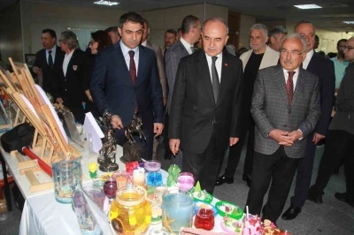 Ordu&rsquo;da h&uuml;k&uuml;ml&uuml;lerin el emeği &uuml;r&uuml;nleri sergilendi

