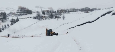 Ordu’da karla mücadele çalışmaları
