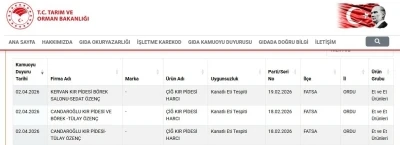 Ordu&rsquo;da kır pidesi harcından &rsquo;kanatlı eti&rsquo; &ccedil;ıktı
