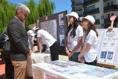 Ordu&rsquo;da &ouml;ğrencilerden bilim fuarı
