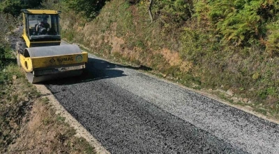 Ordu’da sıcak asfalt çalışmaları devam ediyor
