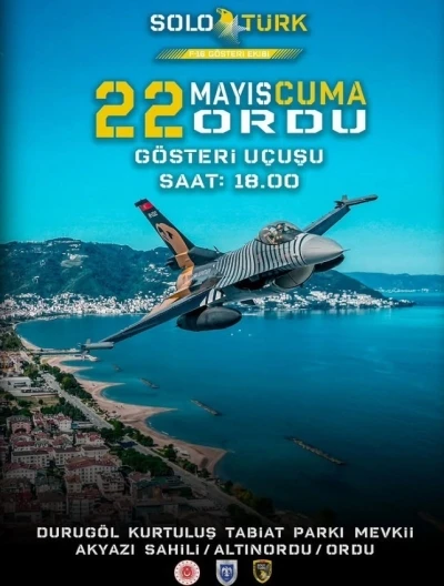 Ordu&rsquo;da SOLOT&Uuml;RK g&ouml;sterisi heyecanı yaşanacak
