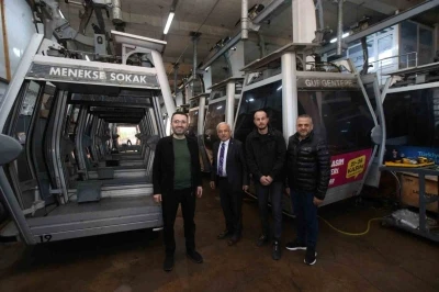 Ordu&rsquo;da teleferikte bakım zamanı
