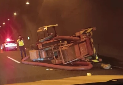 Ordu’da tünelde patoz kazası: Sürücü yaralandı
