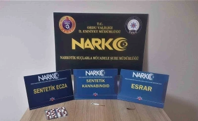 Ordu&rsquo;da uyuşturucu operasyonlarında 4 tutuklama
