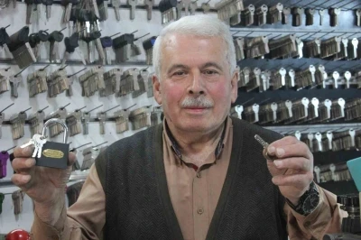 Ordulu &ccedil;ilingir ustası, 53 yıldır mesleğini s&uuml;rd&uuml;r&uuml;yor
