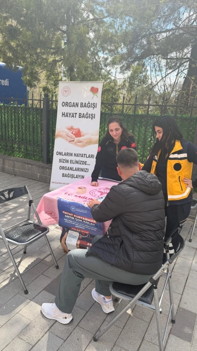 Organ Bağışı Farkındalık Standı Kuruldu