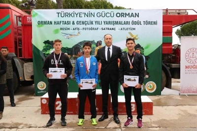 Orman Haftası ve Gen&ccedil;lik Yılı &ouml;d&uuml;lleri verildi
