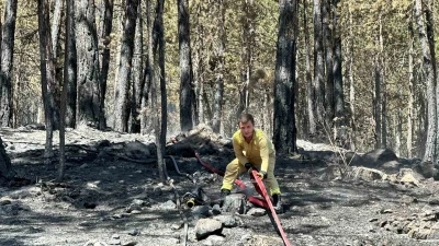 Orman yangınına müdahale 3 gündür sürüyor
