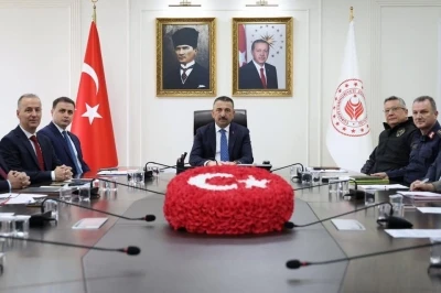 Orman yangınlarına karşı tedbirler g&ouml;r&uuml;ş&uuml;ld&uuml;
