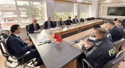 Orman Yangınlarıyla M&uuml;cadele Toplantısı ger&ccedil;ekleştirildi
