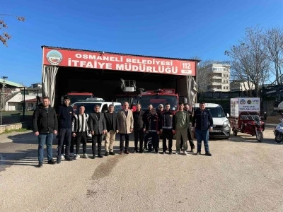 Osmaneli Belediyesi ara&ccedil; filosunu g&uuml;&ccedil;lendirdi
