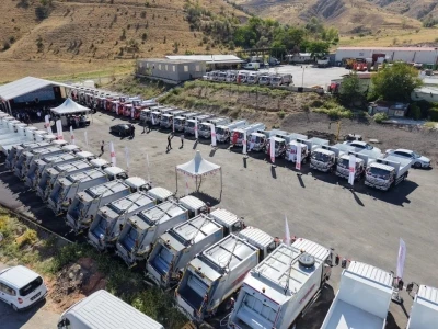 Osmaneli Belediyesine hibe araç desteği
