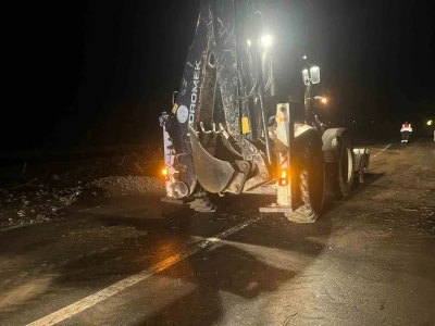 Osmaneli&rsquo;de sağanak etkili oldu, ulaşım aksadı
