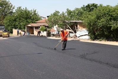 Osmangazi Belediyesi 900 ton asfalt d&ouml;kt&uuml;
