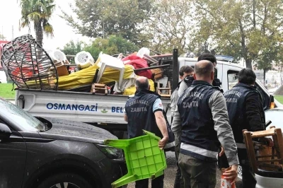 Osmangazi Belediyesi işgallere göz açtırmıyor
