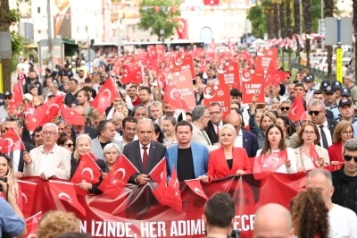 Osmangazi&rsquo;de 25 bin gen&ccedil; 19 Mayıs coşkusunda buluştu
