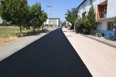 Osmangazi’de bir yol daha yenilendi
