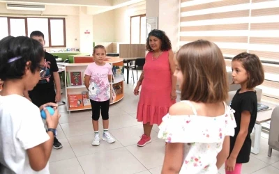 Osmangazi’de çocuklara yazma alışkanlığı kazandıran atölye
