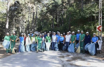 Osmangazi’de çöp toplama etkinliği
