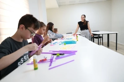 Osmangazi&rsquo;den &ccedil;ocuklara &uuml;cretsiz yaz at&ouml;lyesi

