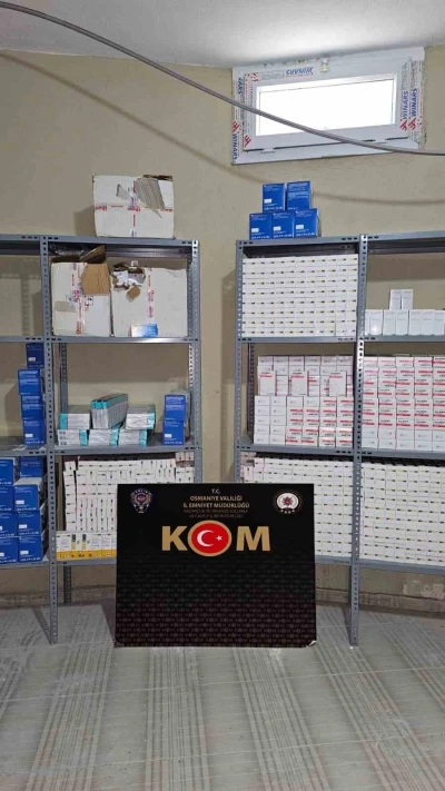 Osmaniye’de 2,5 milyon TL değerinde kaçak ilaç operasyonu
