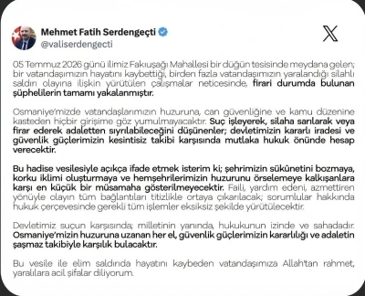 Osmaniye&rsquo;de d&uuml;ğ&uuml;n salonundaki cinayette firari ş&uuml;pheliler de yakalandı
