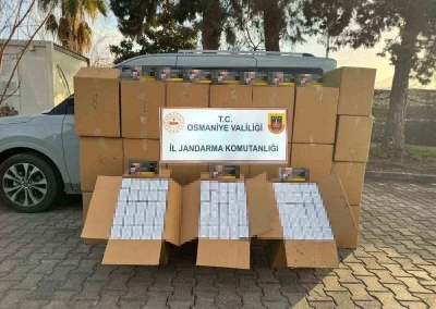 Osmaniye&rsquo;de jandarma son bir haftada 105 ş&uuml;pheliyi yakaladı
