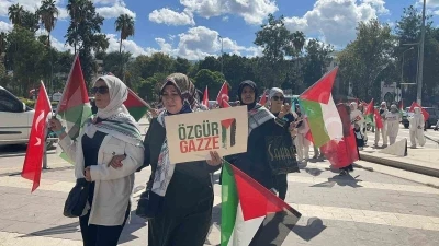 Osmaniye’de kadınlardan Gazze için sessiz çığlık

